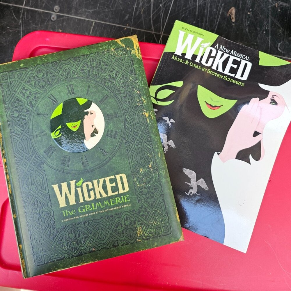 Wicked Grimmerie & Wicked Songbook from Original Broadway Production